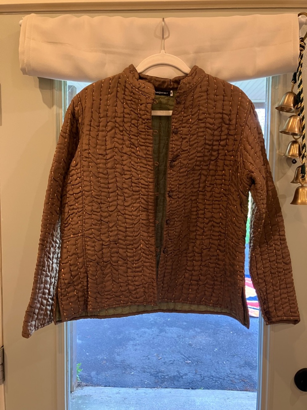 Banjaras Silk Quilted Jacket